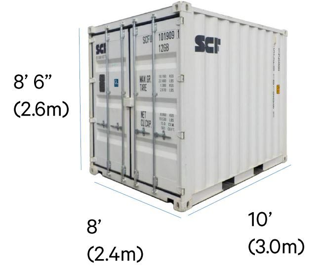 Mini Shipping Containers Compact and Secure Home, Office, Factory Storage