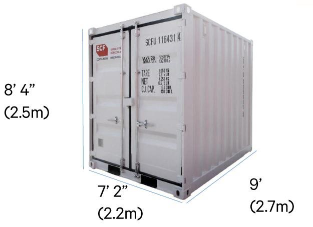 8ft To 10ft Mini Shipping Containers Online Containers